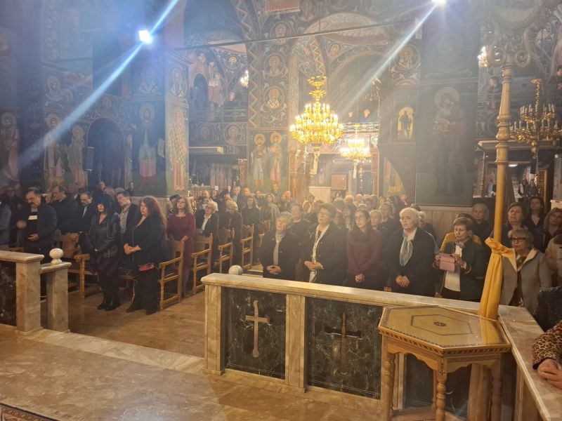 Η αρχαιοπρεπής Θεία Λειτουργία του Αγίου Ιακώβου Αδελφοθέου στη Δράμα